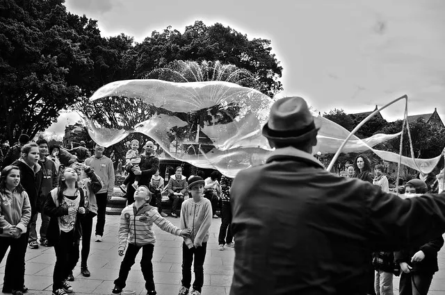 soap bubble man 8