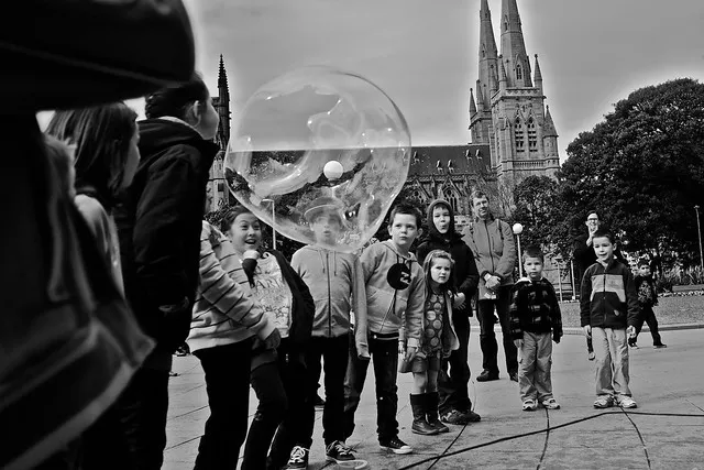 soap bubble man 5