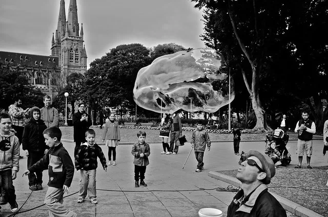 soap bubble man 6