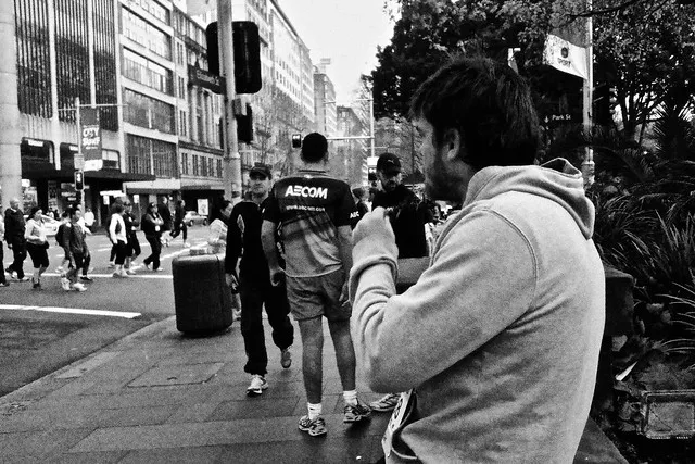 Quick drag before the run