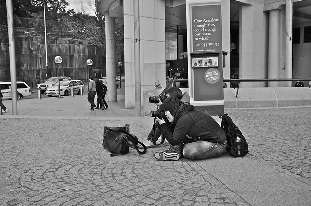 Action photographers