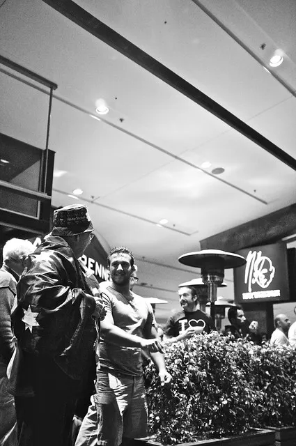 Anti-Israel Rally at Max Brenner 30