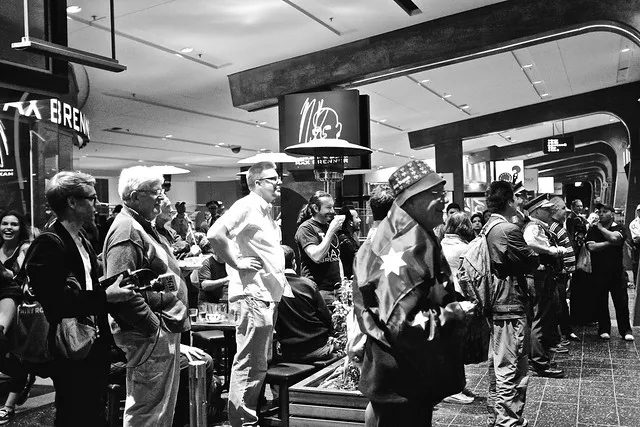 Anti-Israel Rally at Max Brenner 34