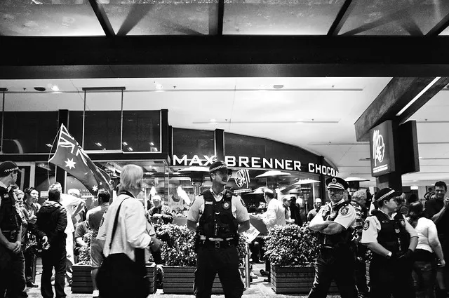 Anti-Israel Rally at Max Brenner 46