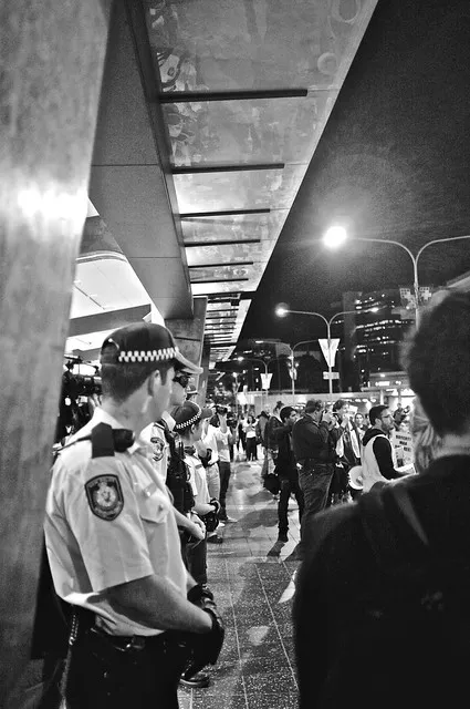 Anti-Israel Rally at Max Brenner 33