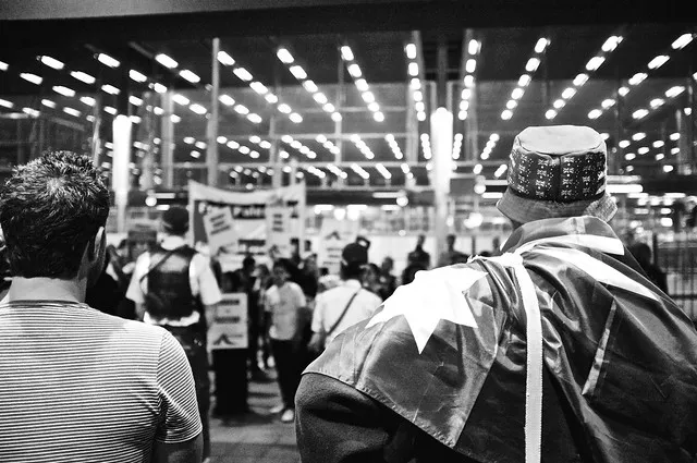 Anti-Israel Rally at Max Brenner 28