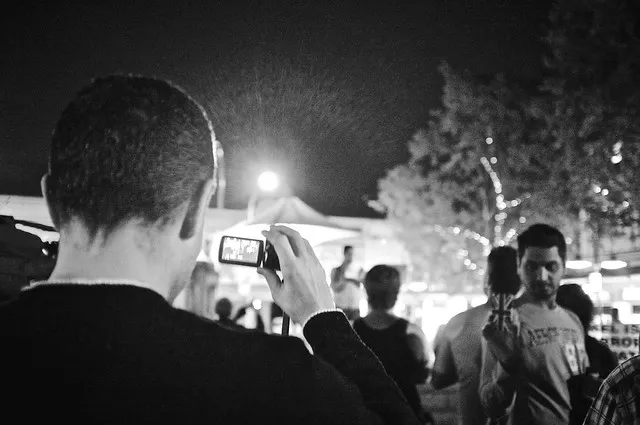 Anti-Israel Rally at Max Brenner 15