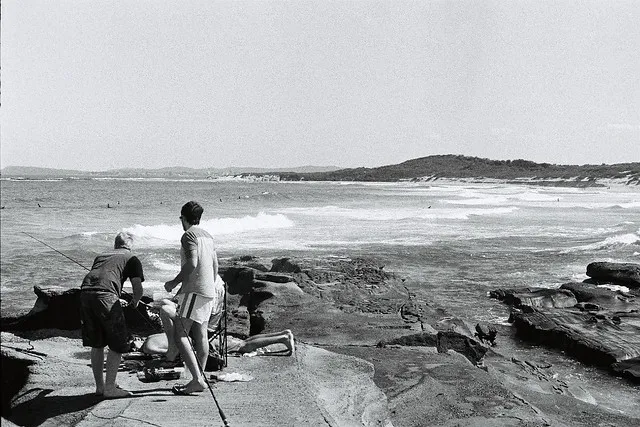 Fishermen and a sleeper