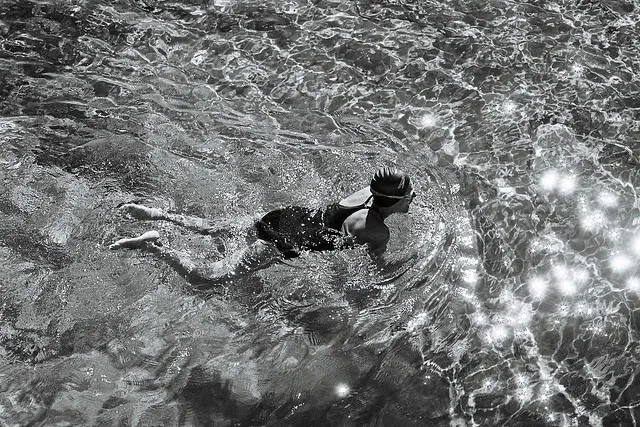 Swimming in the light